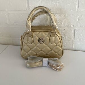 NWT Studio Badgley Mischka Studded Dome Mini Satchel